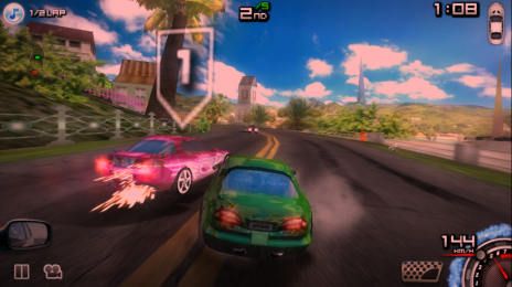 Машина идет на таран: Race Illegal: High Speed 3D для Андроид