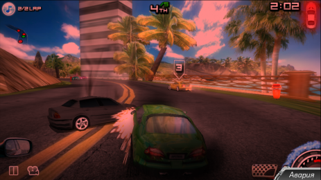 Авария в Race Illegal: High Speed 3D для Андроид