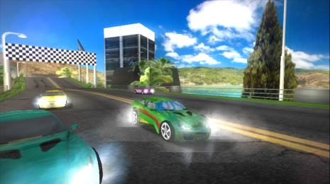 На финише Race Illegal: High Speed 3D для Андроид