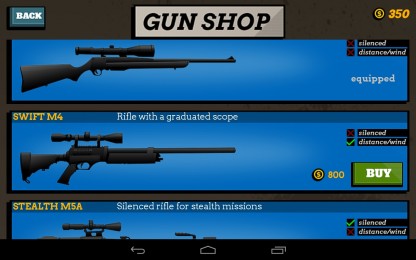 Sniper Shooter - стань профессиональным киллером! Игра для Samsung Galaxy