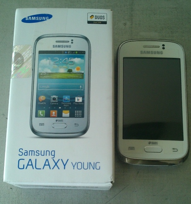 Коробка со смартфоном Samsung Galaxy Young S6312. Обзор устройства: технические характеристики, фото, видео