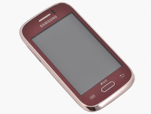 Смартфон Samsung Galaxy Young S6312. Вишневый цвет корпуса. Обзор устройства: технические характеристики, фото, видео
