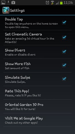 Atlantis 3D Pro Live Wallpaper – подводная тайна для Android