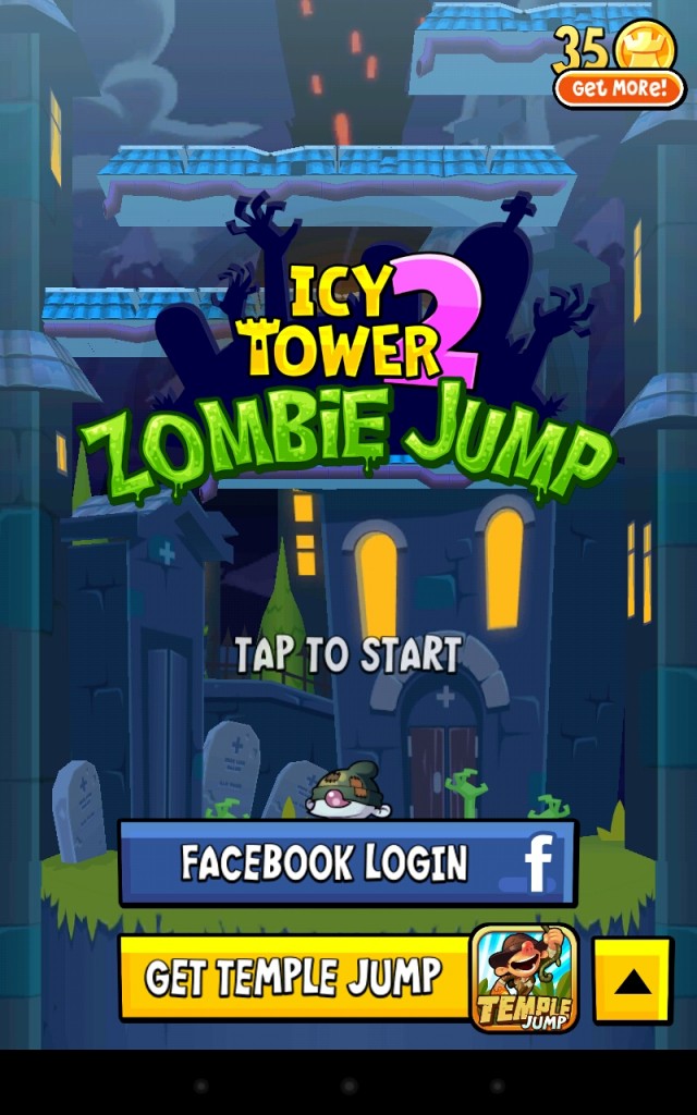 Icy Tower 2 Zombie Jump - прыгаем вверх! Джампер для Samsung Galaxy