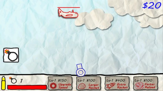Paper War for 2 Players – бумажные самолеты для Android 