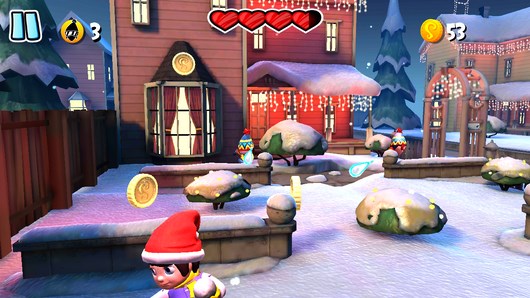 SnowJinks – играем в снежки для Android