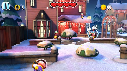 SnowJinks – играем в снежки для Android