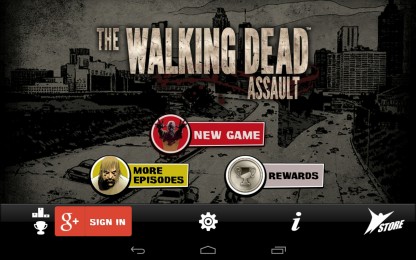 The Walking Dead: Assault - сражайтесь с зомби на Samsung Galaxy