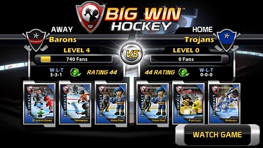 Big Win Hockey – настоящий хоккей