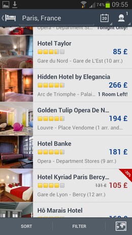 Expedia Hotels & Flights – поиск отелей и билетов