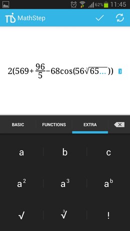 MathStep – мощный калькулятор