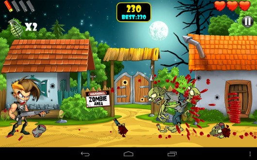 Zombie Area! - мочи зомби! Аркада для Samsung Galaxy