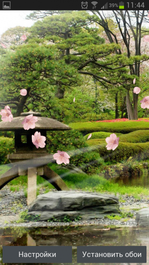Сад Дзен – живые обои японского сада