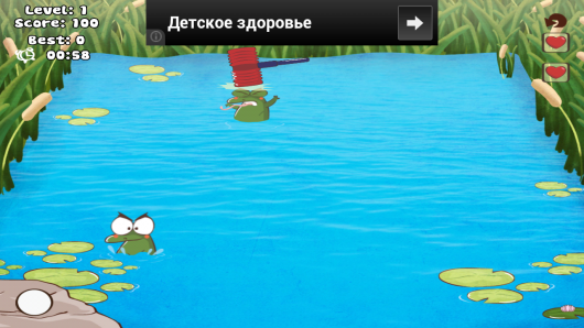 Whack The Frog Lite – бьем жабок для Android