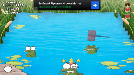 Whack The Frog Lite – бьем жабок для Android