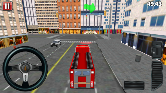 Fire Truck 3D – симулятор езды и пожарника для Android