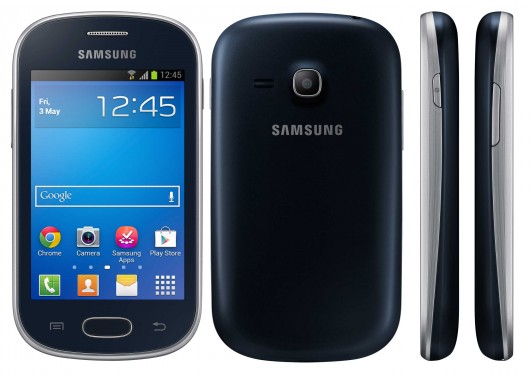 Samsung Galaxy Fame Lite в черном корпусе