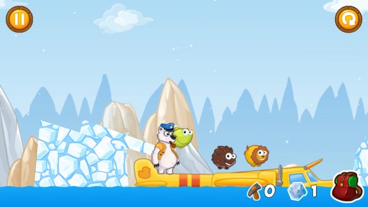 Спасаем зверей в головоломке Frozen Tails для Android