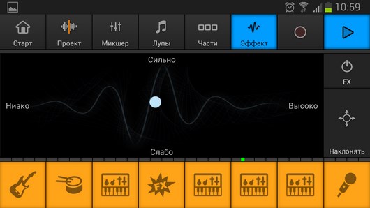 Лучшее приложения для создания музыки Music Maker Jam для Android