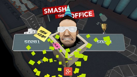 Крушим офис и все что попадет под руку в Smash Office для Android