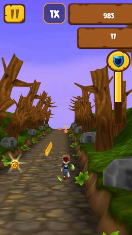город зомби Temple Zombie Runner - раннер для Android