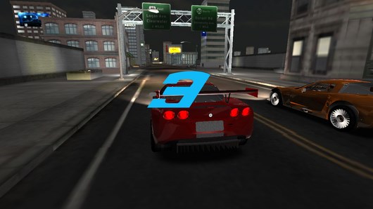 Гонки по ночному городу Top Speed: Real Car Racing для Android