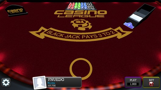 Покер и блек джек в игре Casino League для Android