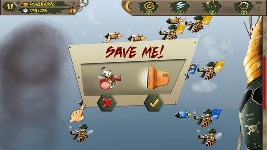 Пчелиные войны в аркаде Beevolution для Android