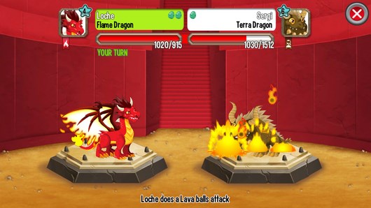 Стратегия про драконов DragonCity для Android