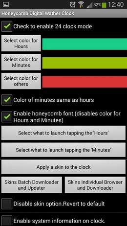 Футуристические цифровые часы Honeycomb Digital Wather Clock для Android
