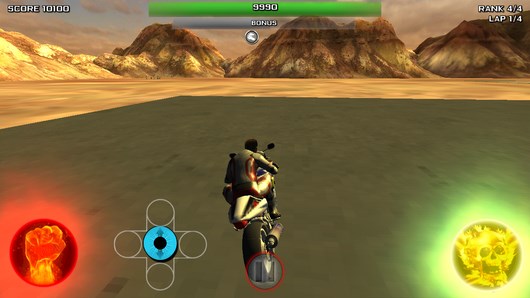 Убойные гонки на мотоциклах Race Stunt Fight для Android