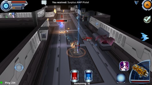 Космический баталии в онлан игре Star Legends для Android