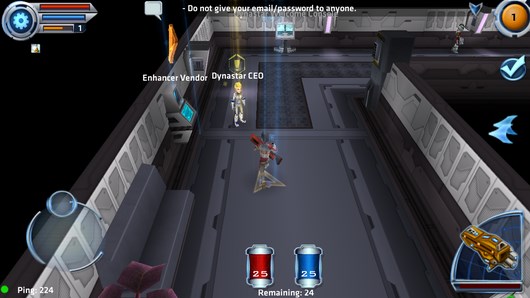 Космический баталии в онлан игре Star Legends для Android