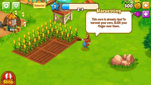 Развивайте свою ферму в Top Farm для Android
