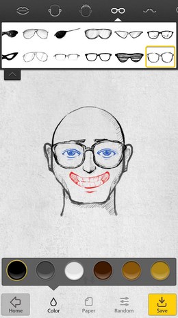 Создаем забавные портреты с Uface для Android