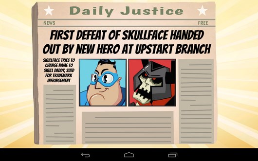 Развиваем корпорацию супергероев в стратегии Middle Manager of Justice для Android
