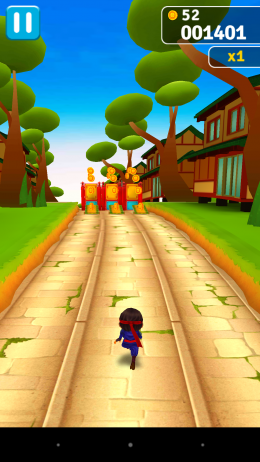Геймплей - Ninja Run для Android