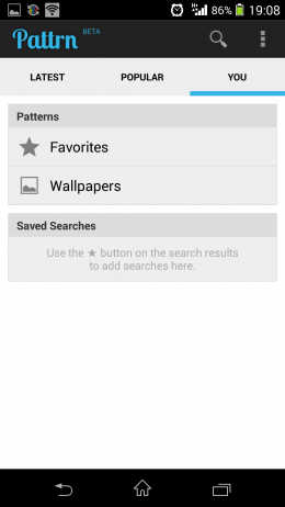 Профиль - Pattrn для Android