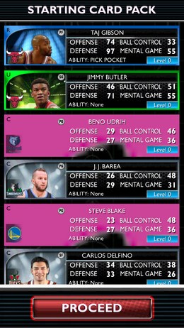 Показатели команды - NBA 2K14 для Android