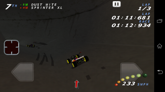 В тонеле - RE-VOLT Classic-3D Racing для Android
