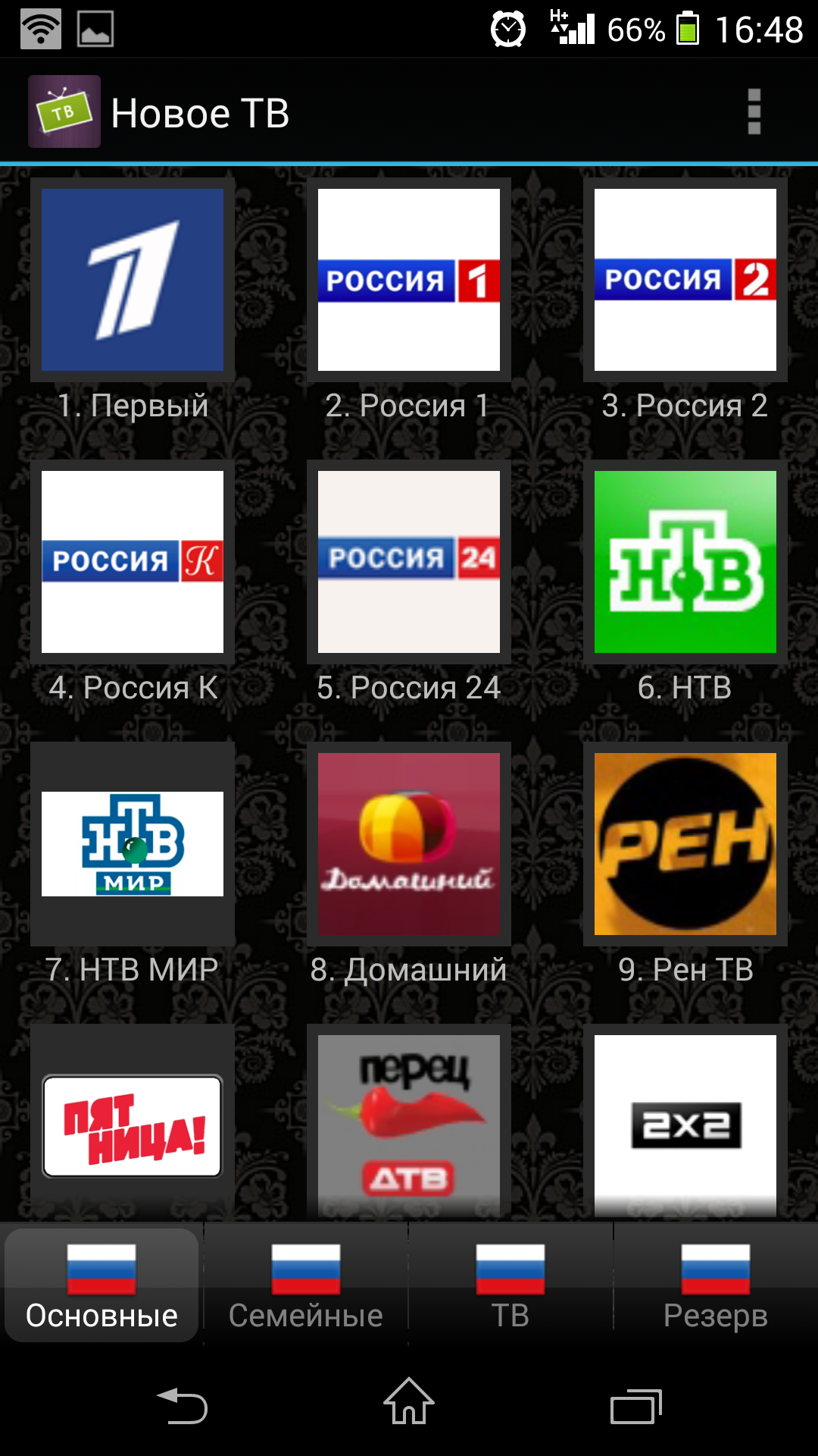 Приложение на телевизор на русском языке