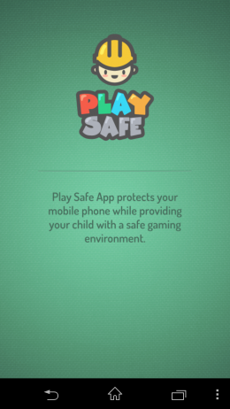 О приложении - Play Safe для Android