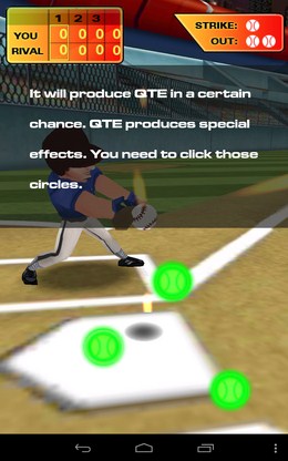 Удачный удар - Baseball Hero для Android