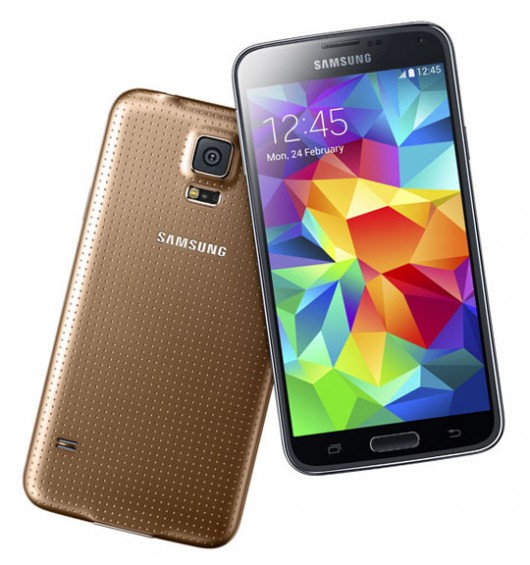 золотой Galaxy S5
