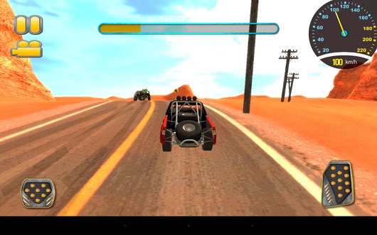 Гонка в разгаре - Dirt Truck 4x4 для Android