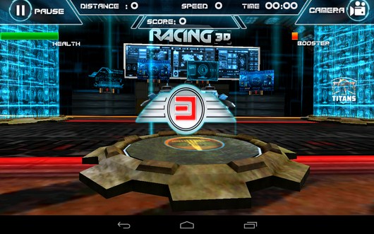 Старт - Future Racing 3D для Android