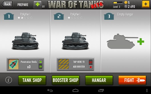 Ваши танки - War of Tanks для Android