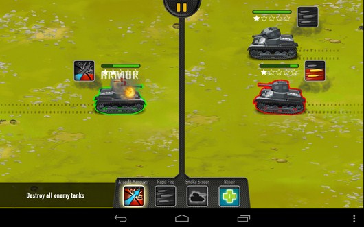 Вас атакуют - War of Tanks для Android