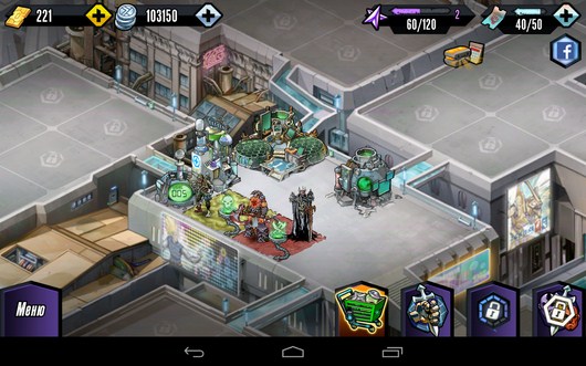 Лаборатория - Mutants: Genetic Gladiators для Android