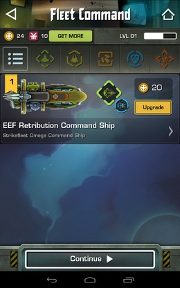Корабли - Strikefleet Omega для Android